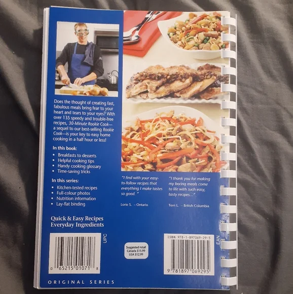 Company's Coming 30 Minute Rookie Cook Cookbook - Picture 2 of 4